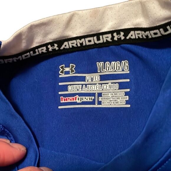 Under Armour Long Sleeve Fitted Sports Shirt UPF30+ - Large - Picture 5 of 6